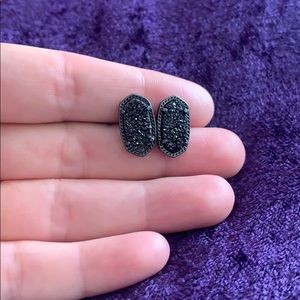 Kendra Scott black earrings